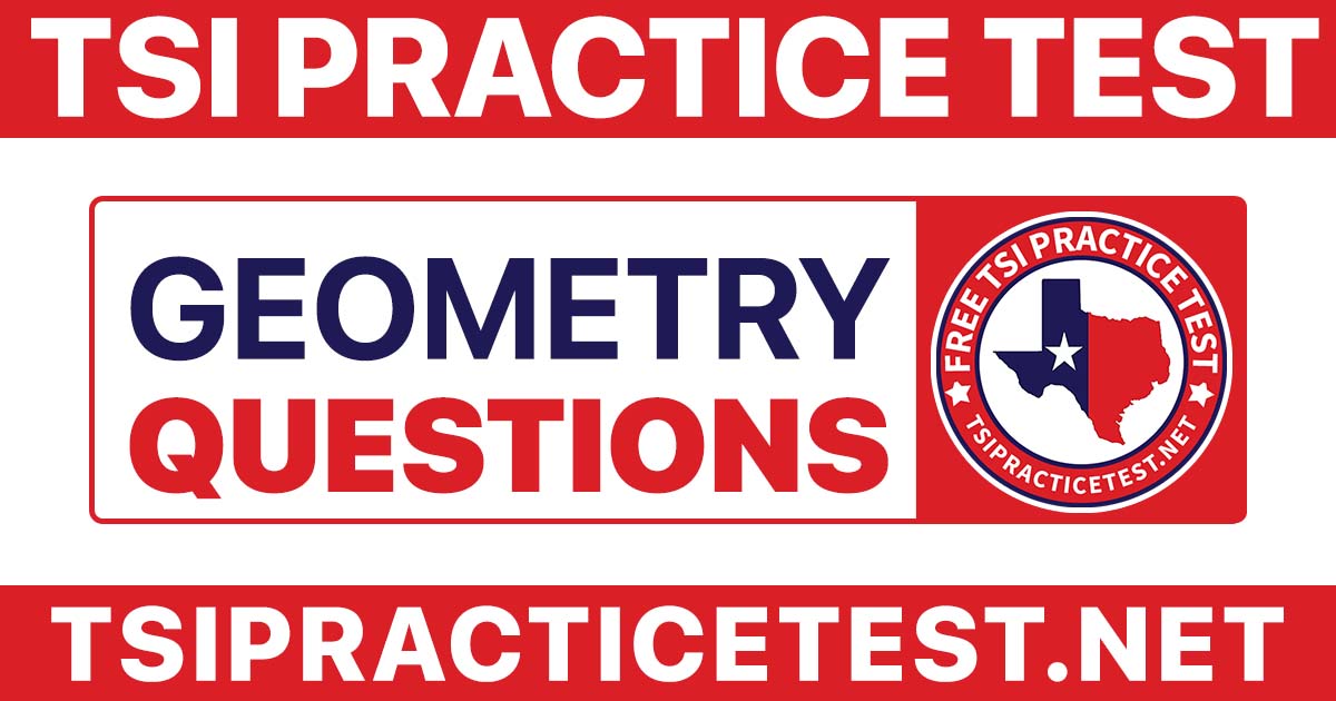 TSI Geometry Practice Test