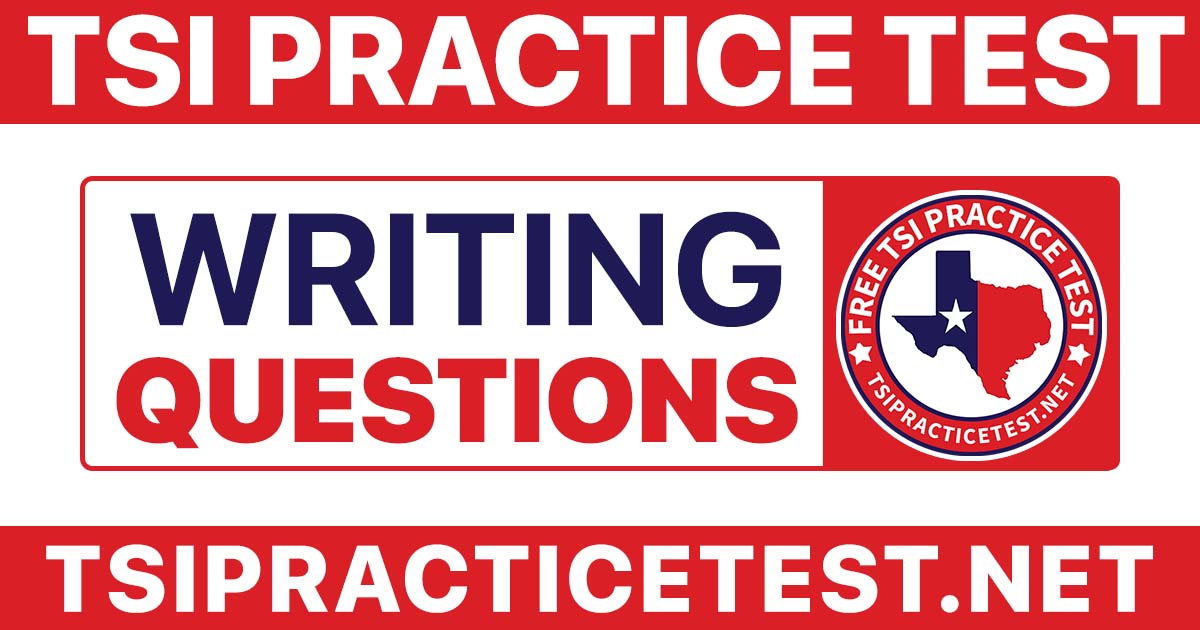 TSI Writing Practice Test